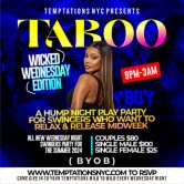 ‘TABOO’ Wicked Wednesday Swinger Edition