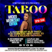 ‘TABOO’ Wicked Wednesday Swinger Edition